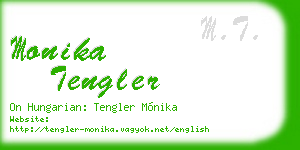 monika tengler business card